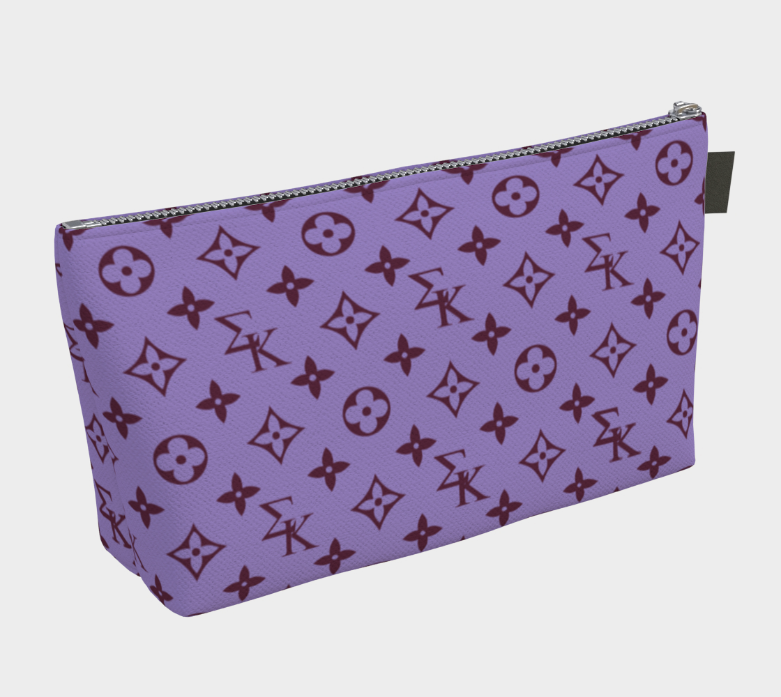 Sigma Kappa Design Makeup Bag