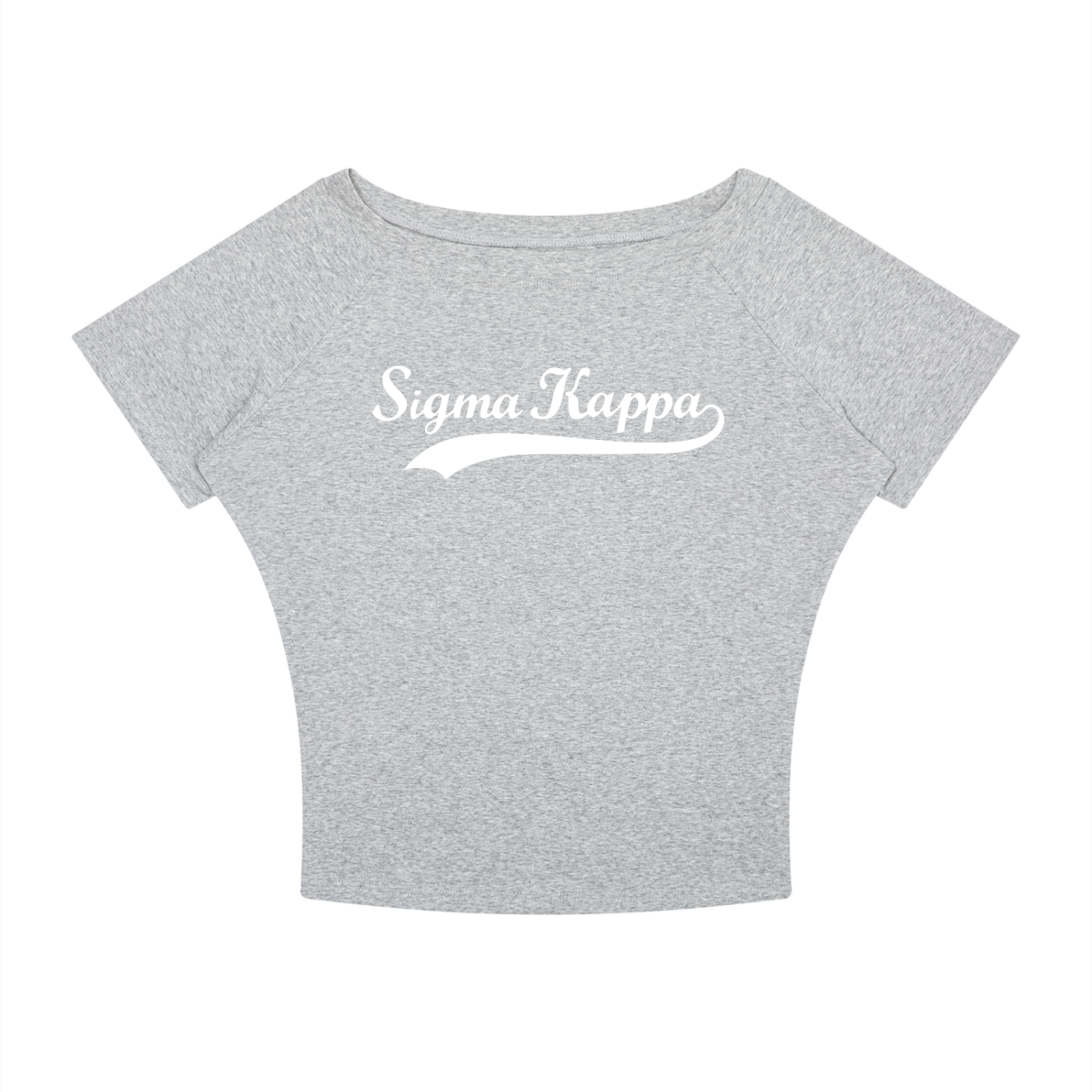 Sigma Kappa Off the Shoulder Tee