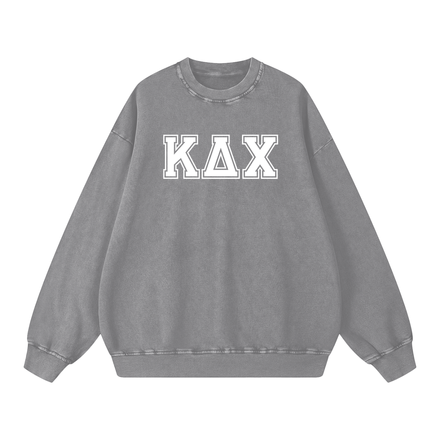 Kappa Delta Chi Letters Oversized Sweatshirt - Ivy Society