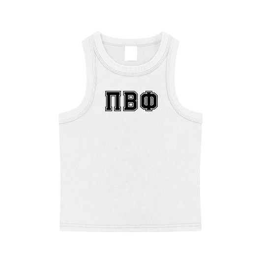 Pi Beta Phi Letters Tank Top - Ivy Society