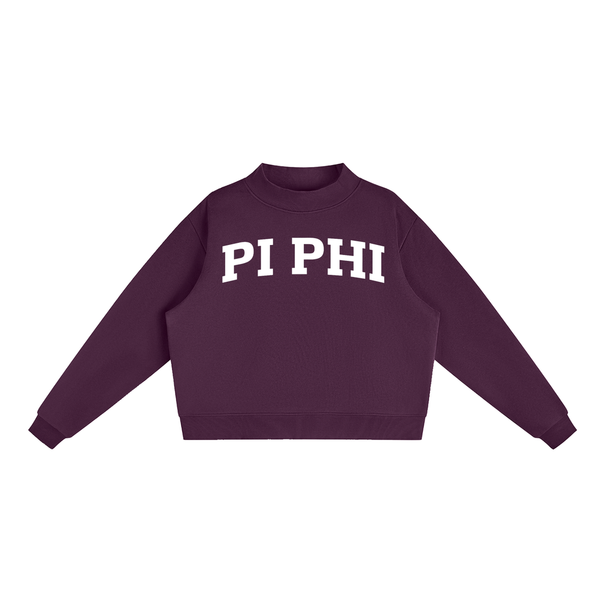 Pi Beta Phi Mock Neck Sweatshirt