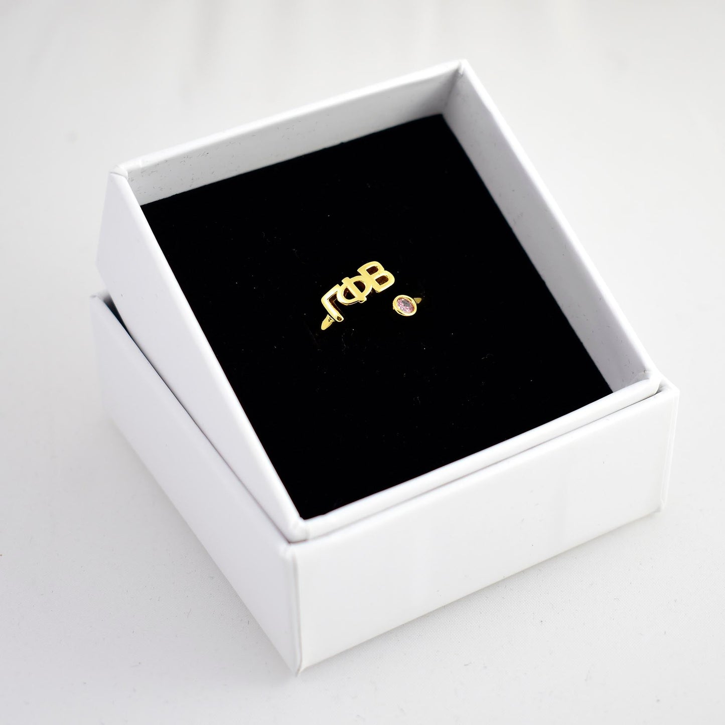 Gamma Phi Beta Gemstone Ring - Ivy Society