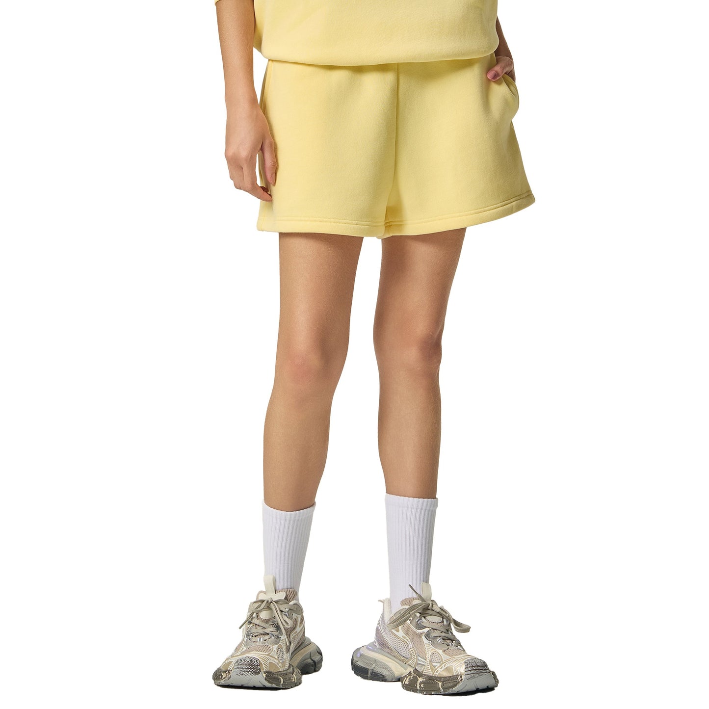 Delta Zeta Fleece Drawstring Shorts - Ivy Society