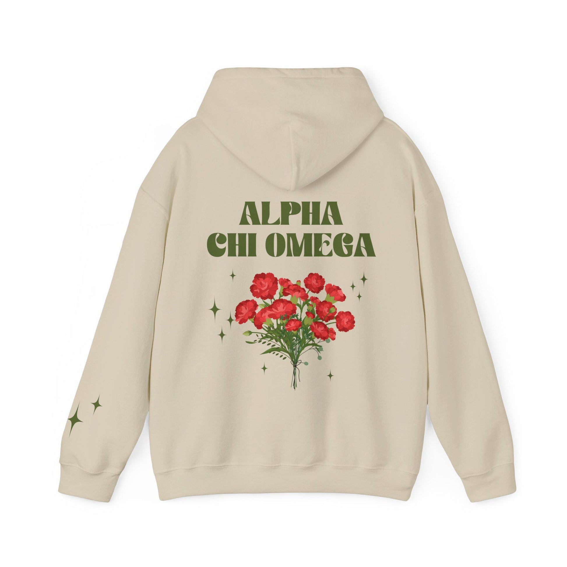 Alpha Chi Omega Flower Hoodie - Ivy Society