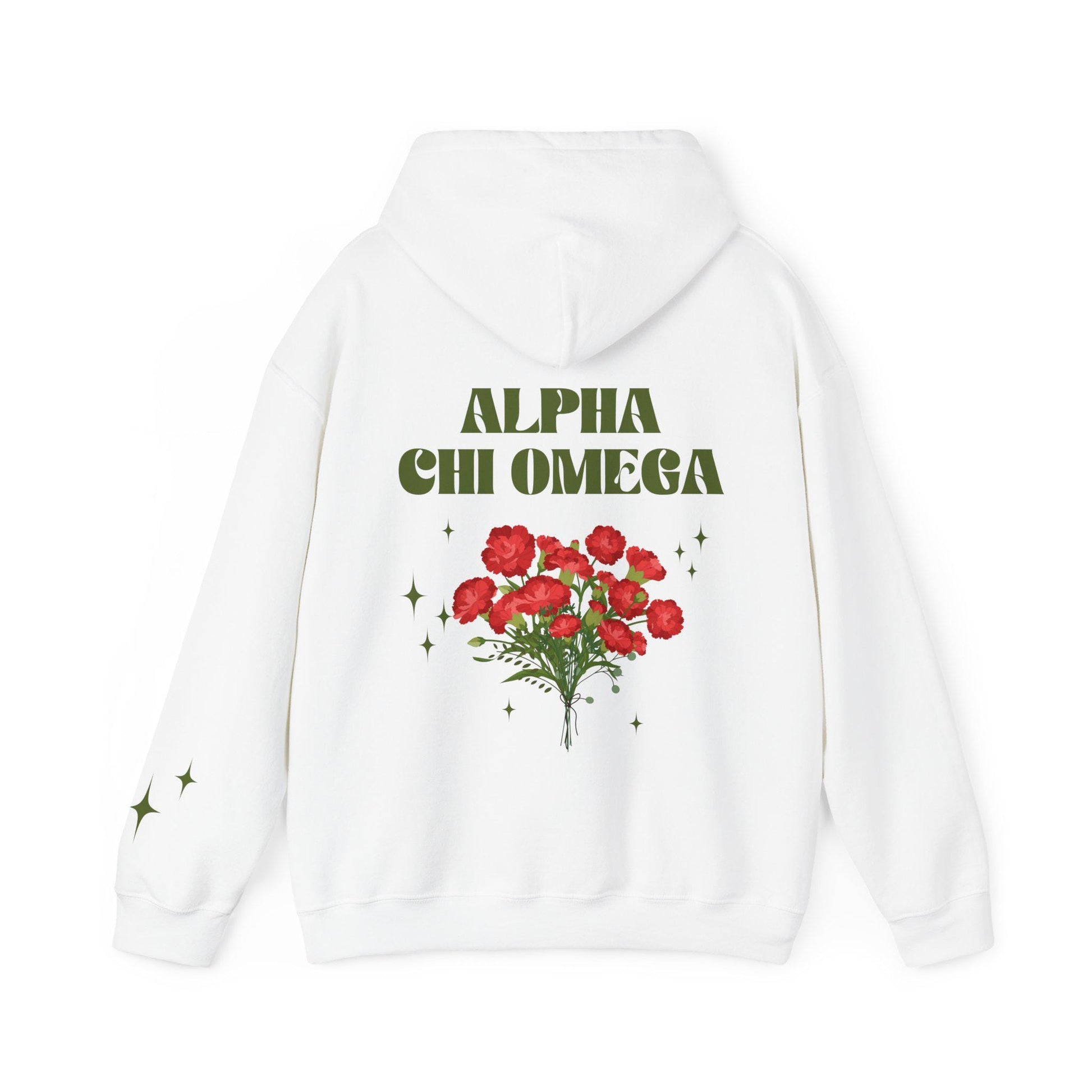 Alpha Chi Omega Flower Hoodie - Ivy Society