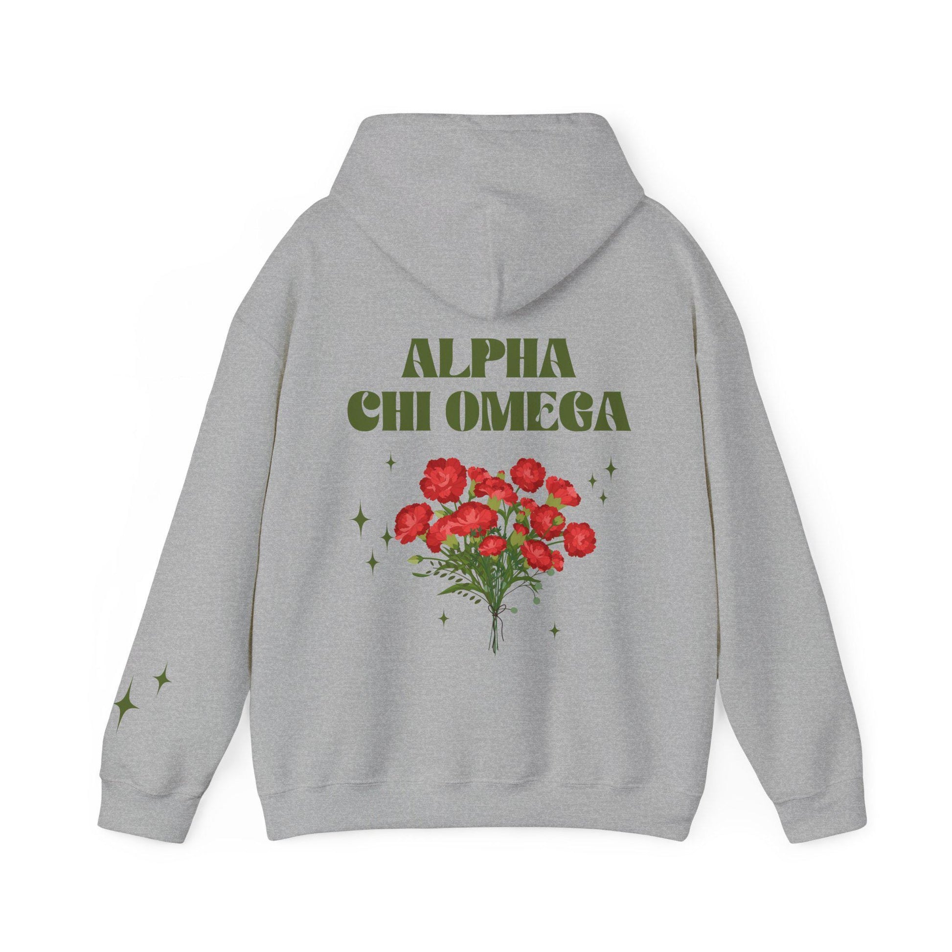 Alpha Chi Omega Flower Hoodie - Ivy Society