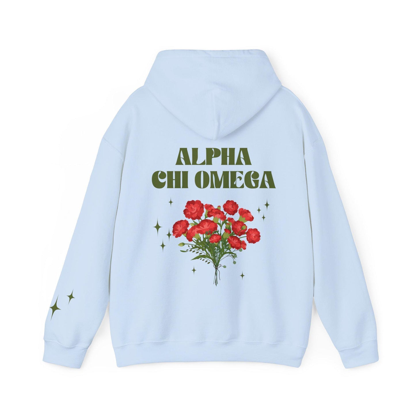 Alpha Chi Omega Flower Hoodie - Ivy Society