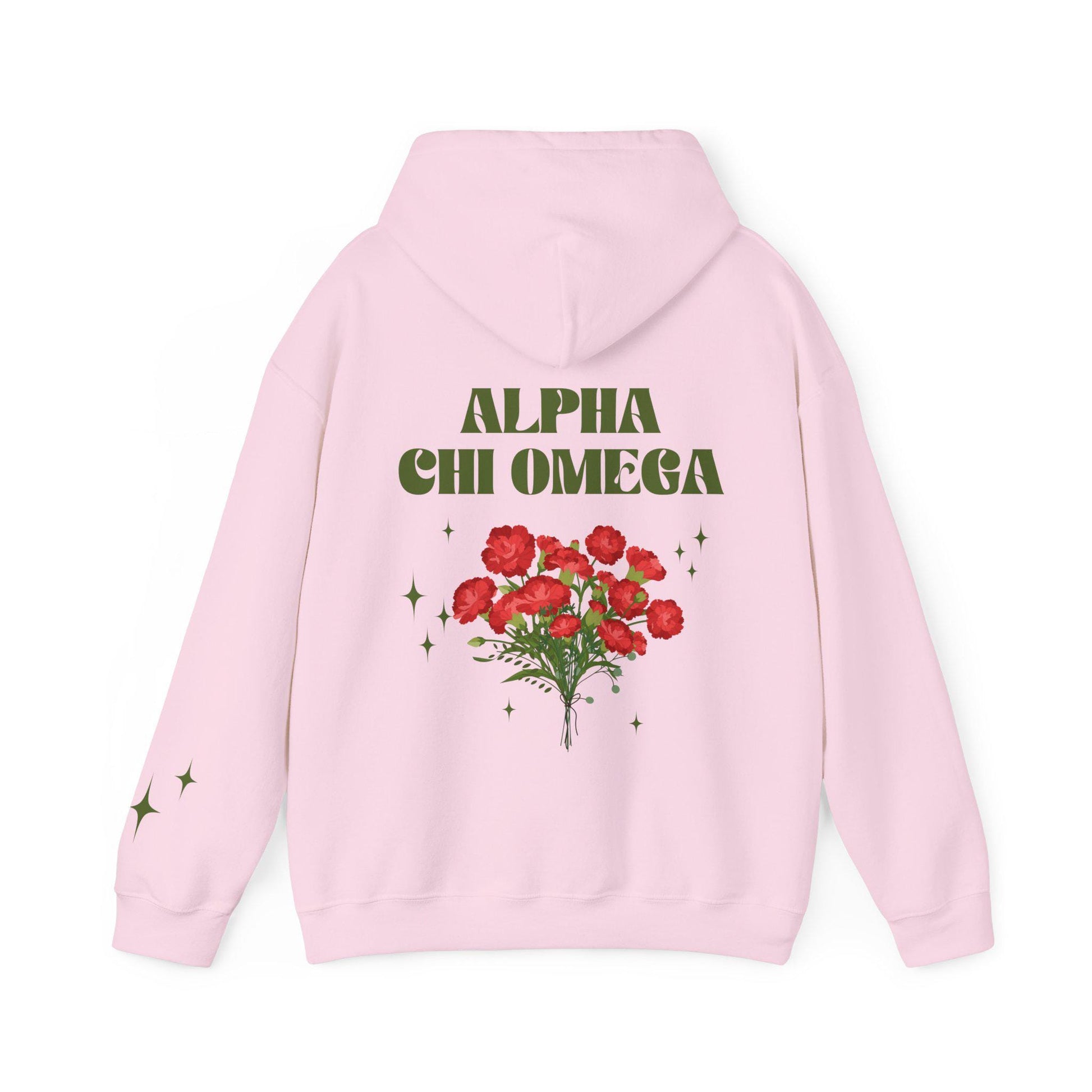 Alpha Chi Omega Flower Hoodie - Ivy Society