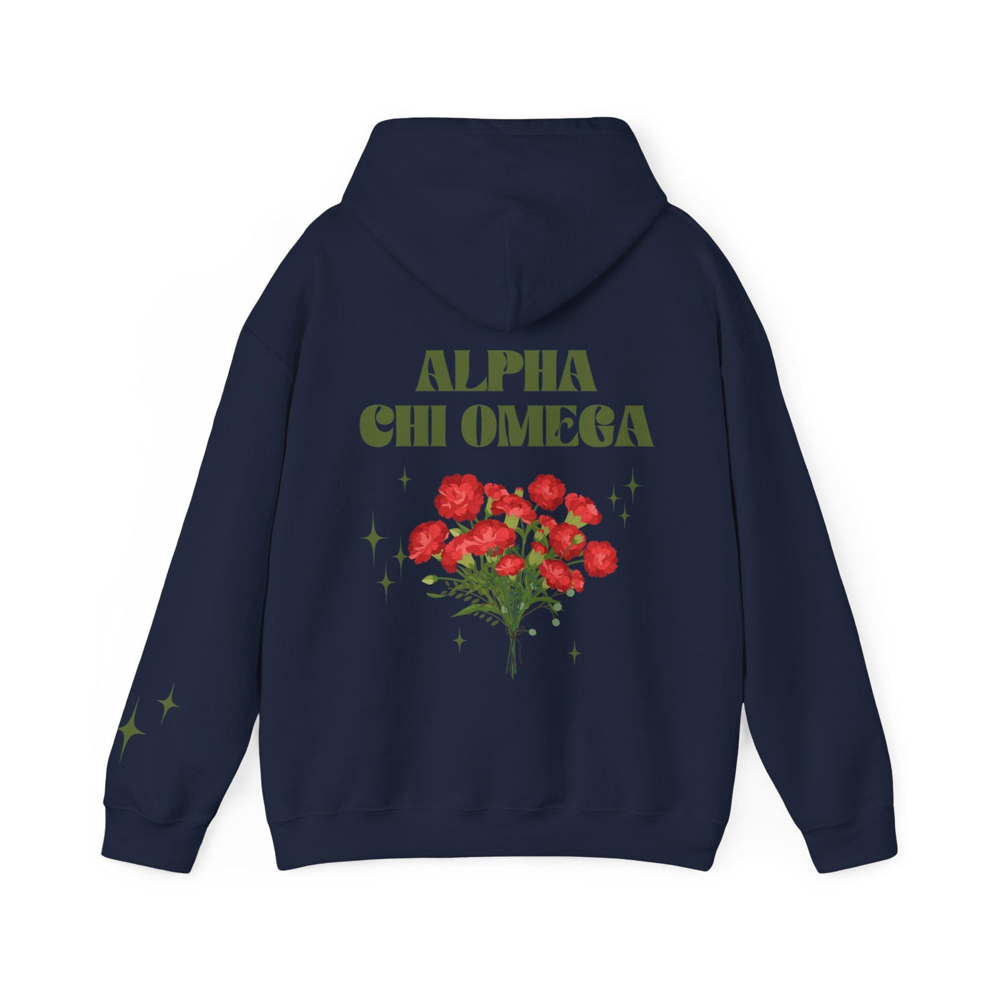 Alpha Chi Omega Flower Hoodie - Ivy Society