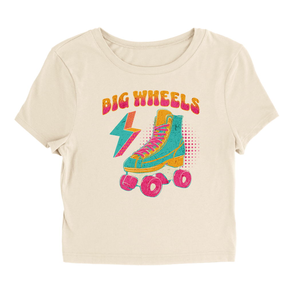 Big Wheels Baby Tee - Ivy Society