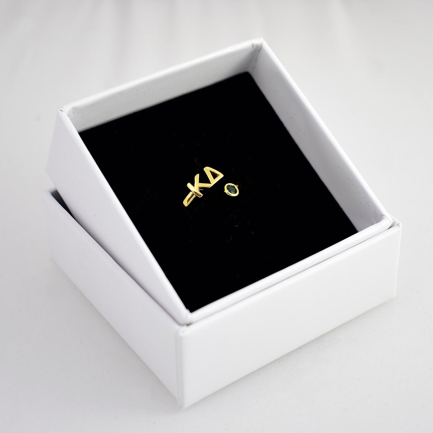 Kappa Delta Gemstone Ring - Ivy Society