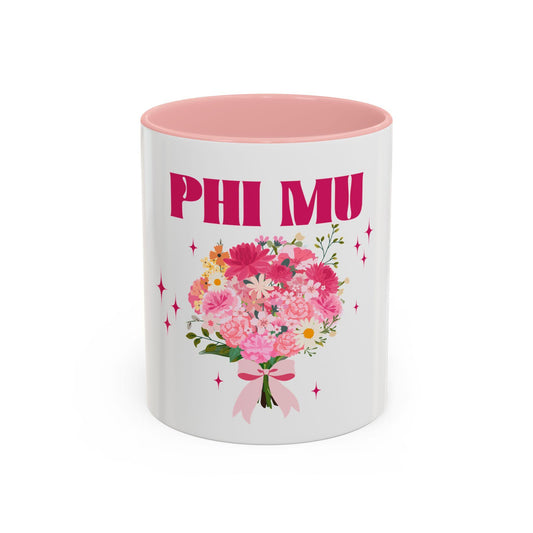 Phi Mu Flower Coffee Mug - Ivy Society