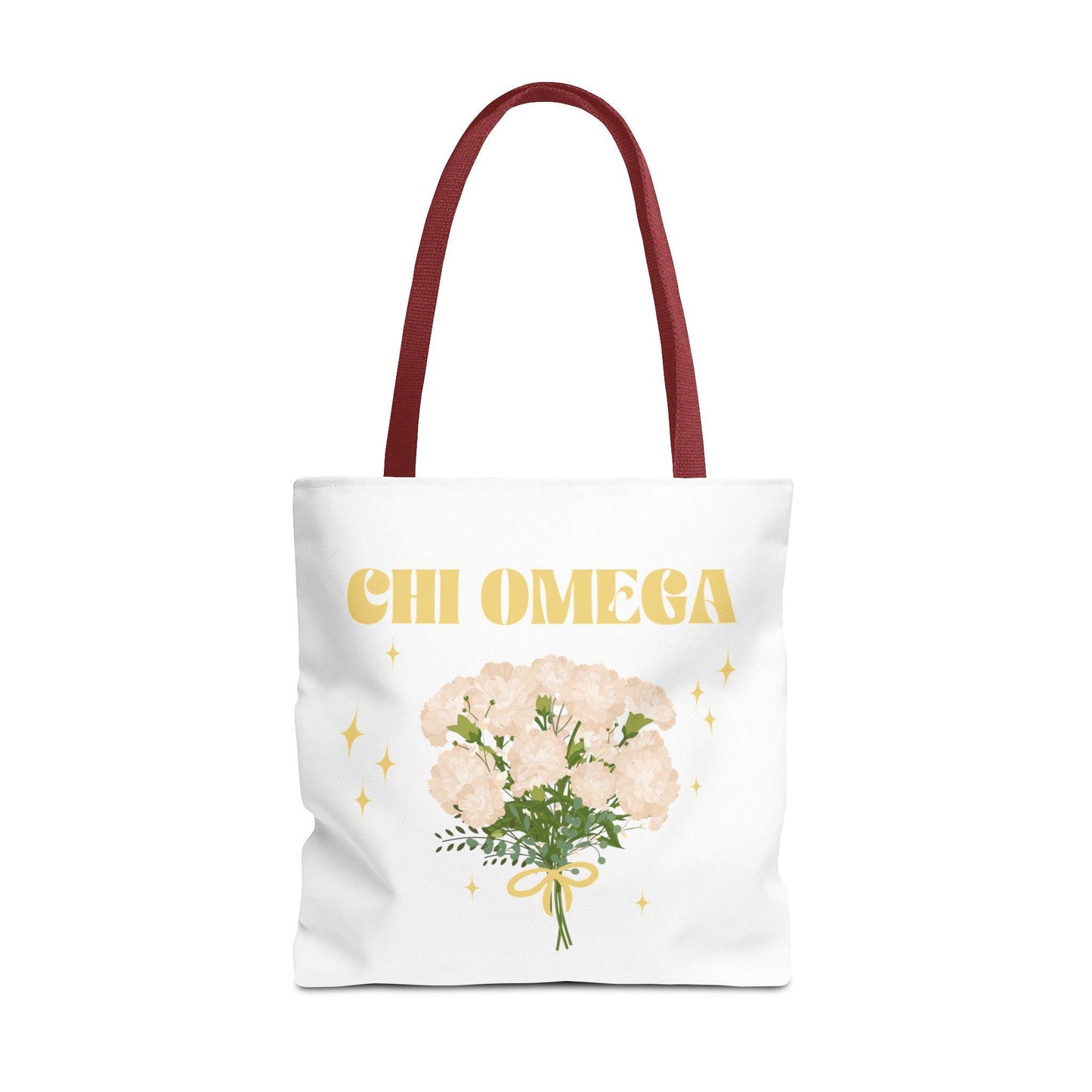 Chi Omega Bouquet Tote Bag - Ivy Society