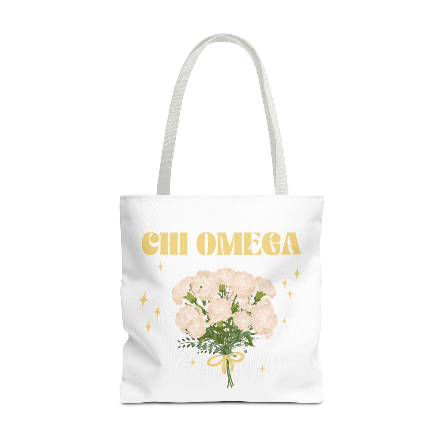 Chi Omega Bouquet Tote Bag - Ivy Society