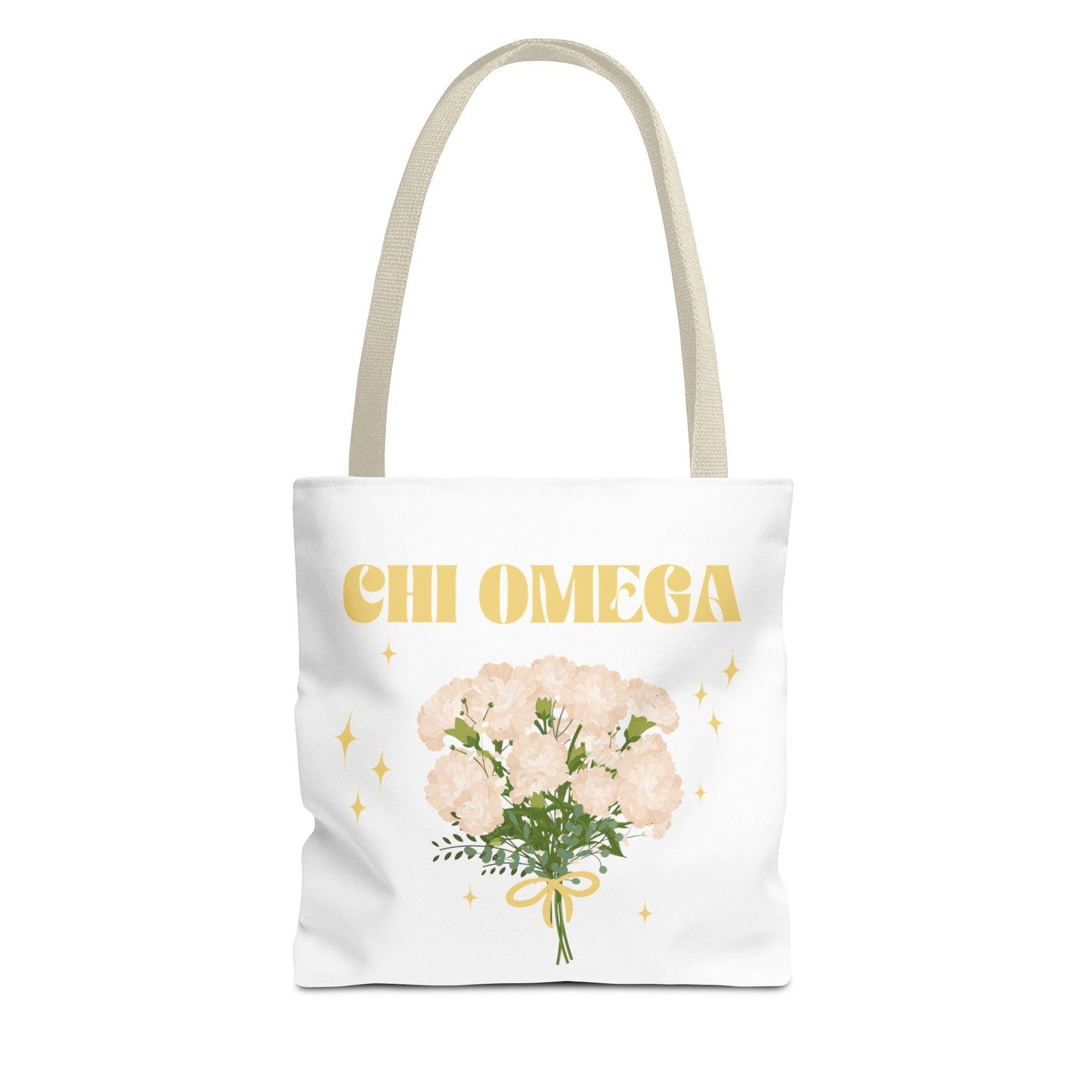 Chi Omega Bouquet Tote Bag - Ivy Society