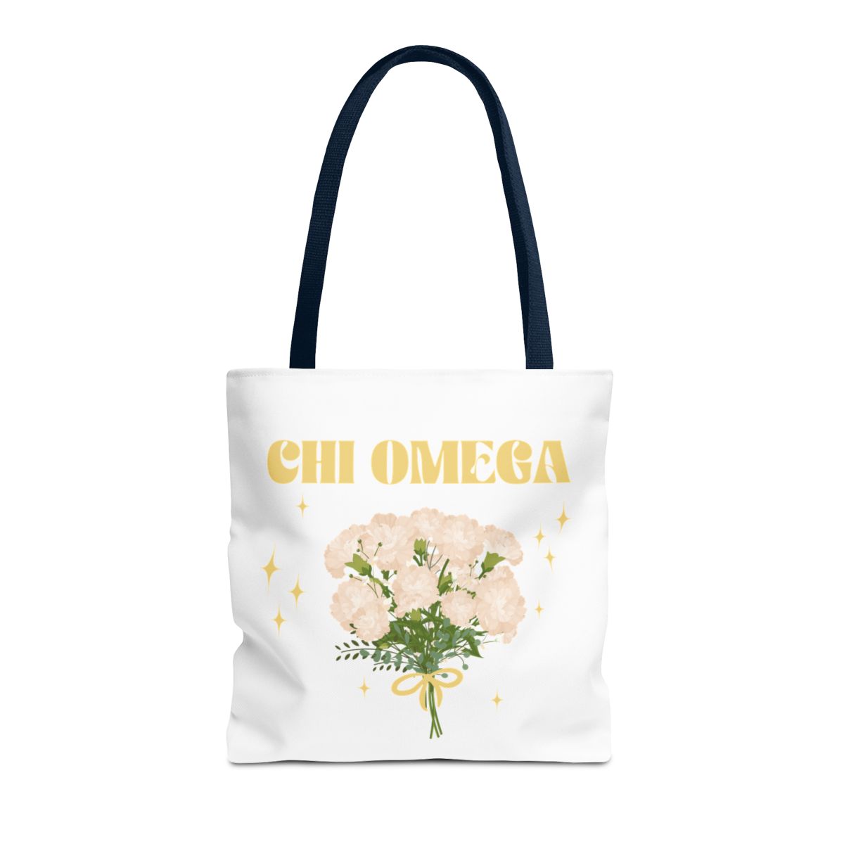 Chi Omega Bouquet Tote Bag - Ivy Society