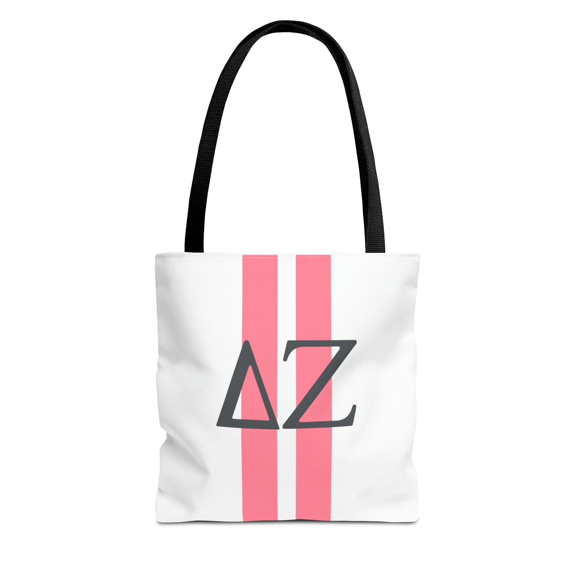 Delta Zeta Personalized Stripe Tote Bag - Ivy Society