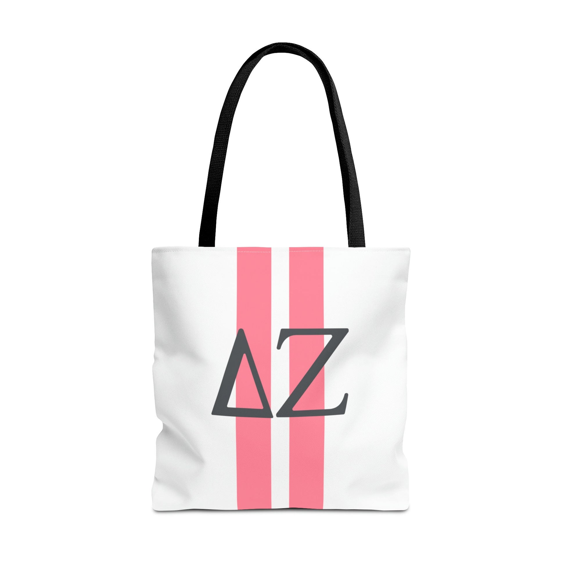 Delta Zeta Personalized Stripe Tote Bag - Ivy Society