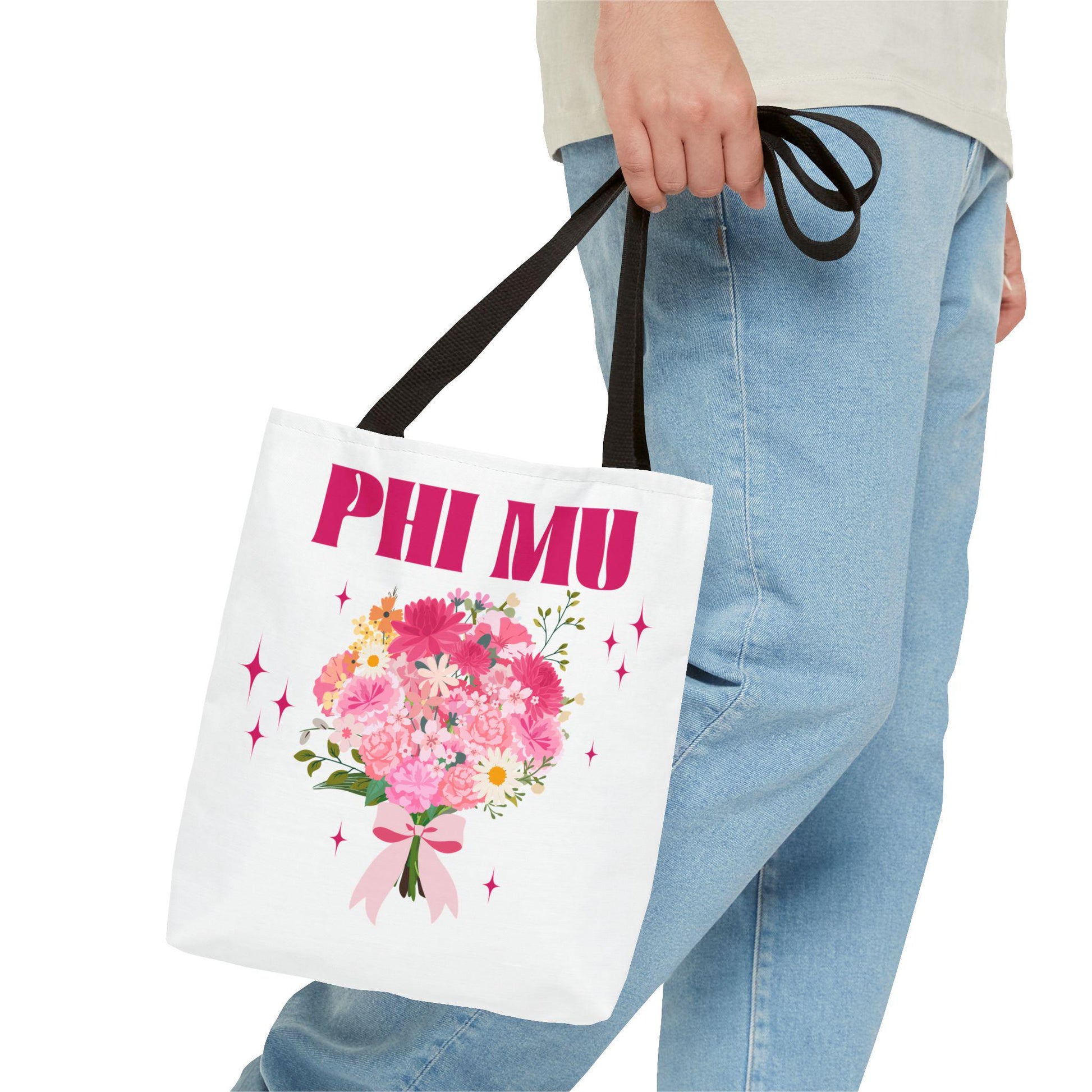 Phi Mu Bouquet Tote Bag - Ivy Society