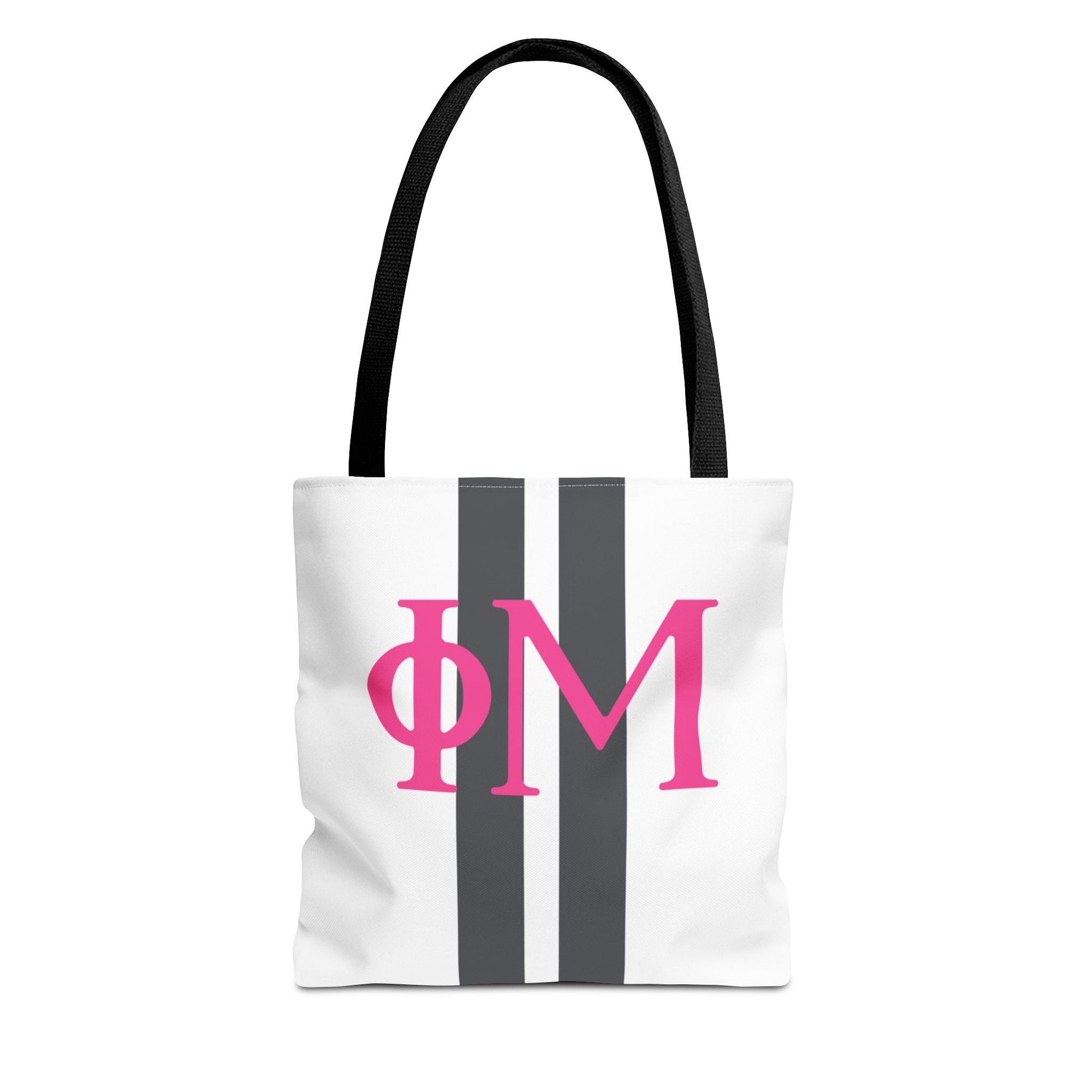 Phi Mu Stripe Tote Bag - Ivy Society