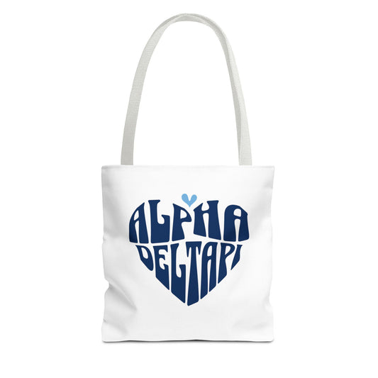 Alpha Delta Pi Heart Tote Bag - Ivy Society