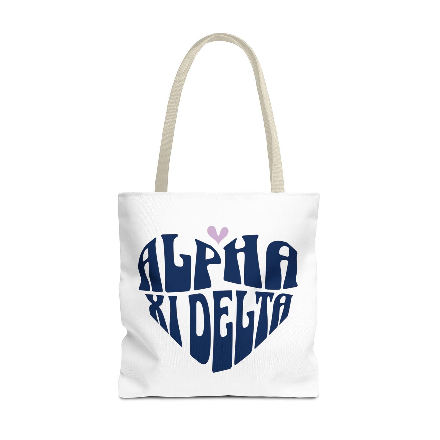Alpha Xi Delta Heart Tote Bag - Ivy Society