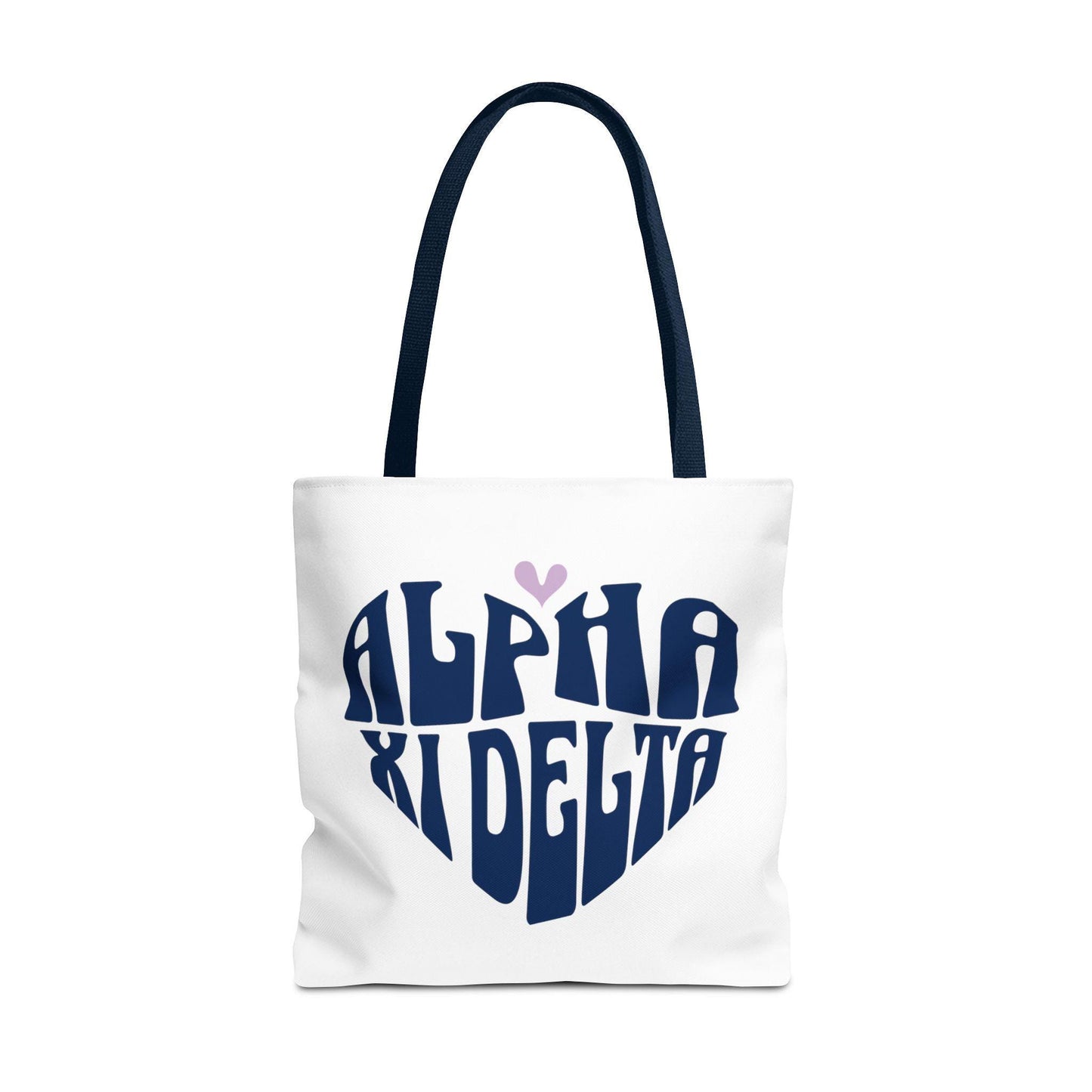 Alpha Xi Delta Heart Tote Bag - Ivy Society