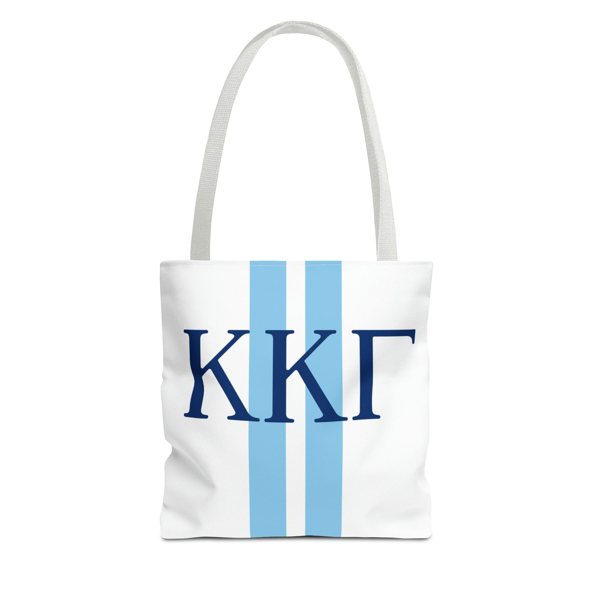 Kappa Kappa Gamma Personalized Stripe Tote Bag - Ivy Society