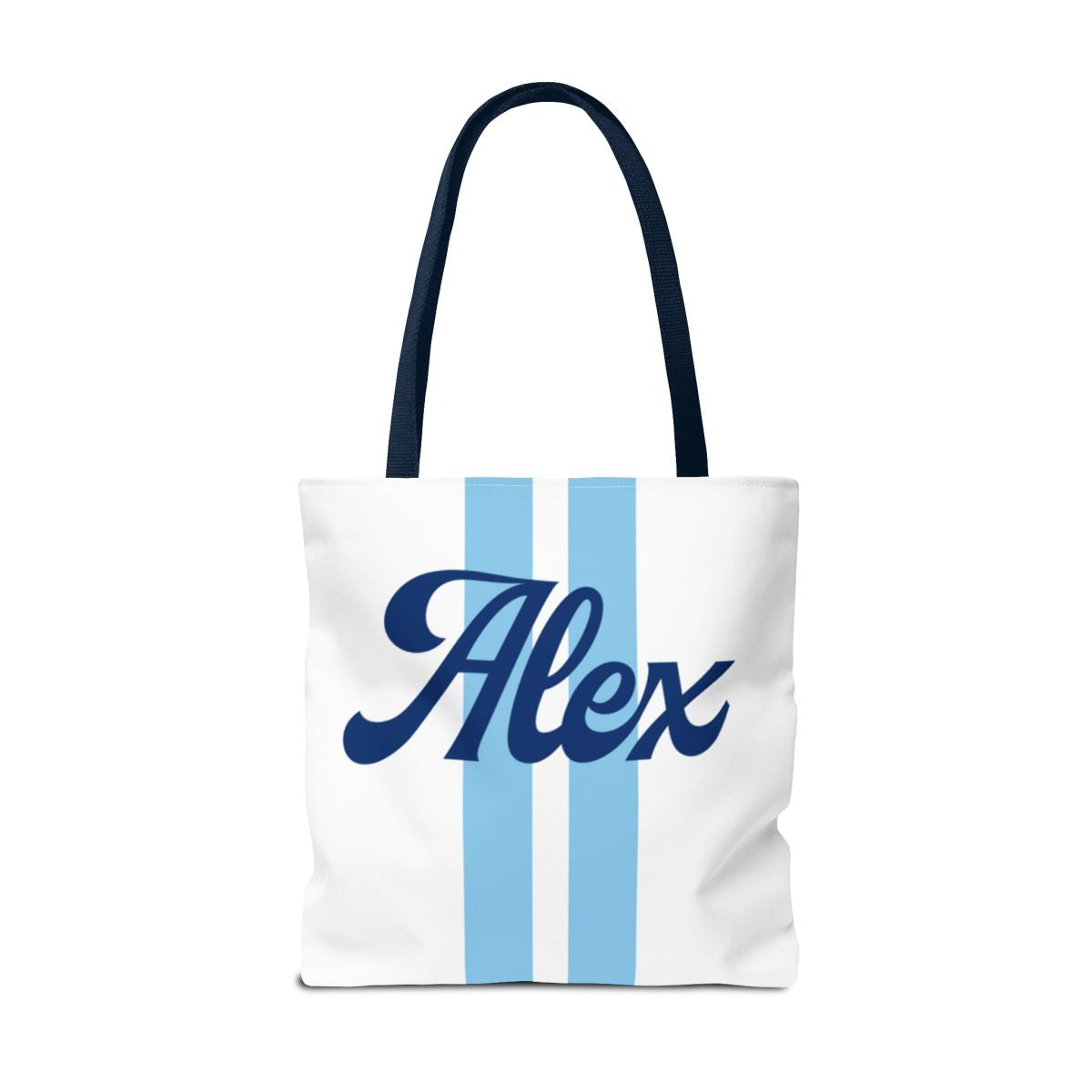 Kappa Kappa Gamma Personalized Stripe Tote Bag - Ivy Society