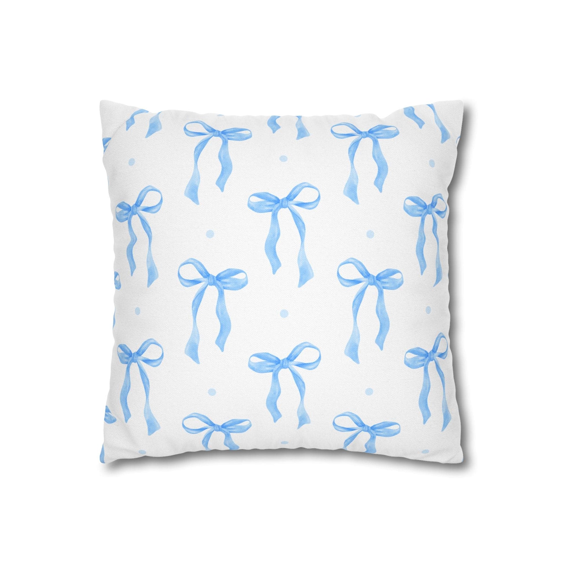 Alpha Delta Pi Bow Throw Pillow Cover - Ivy Society