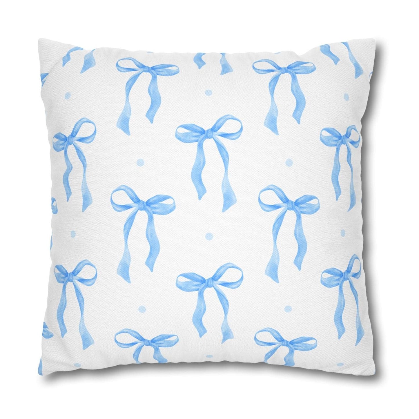 Alpha Delta Pi Bow Throw Pillow Cover - Ivy Society