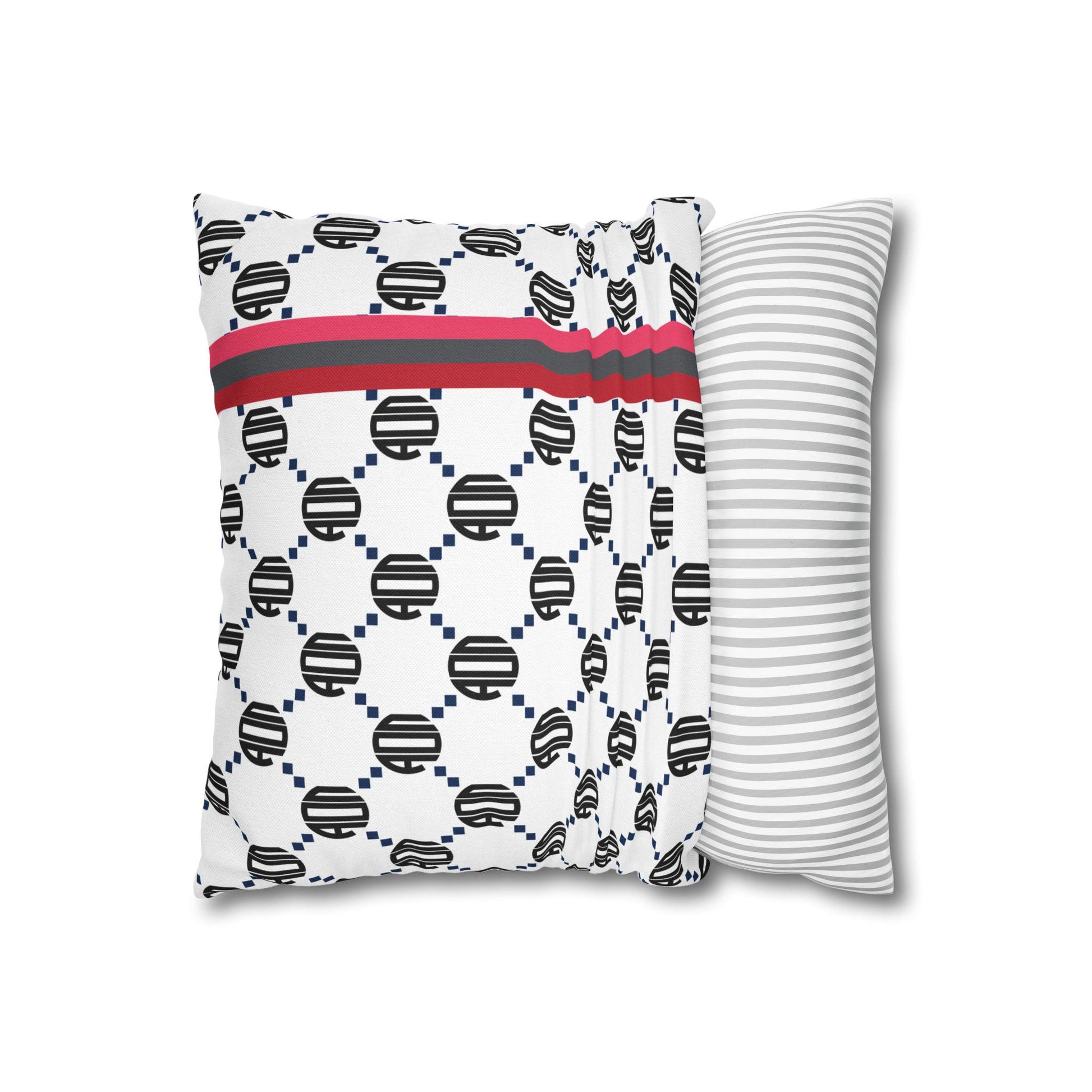 Alpha Omicron Pi Print Throw Pillow Cover - Ivy Society
