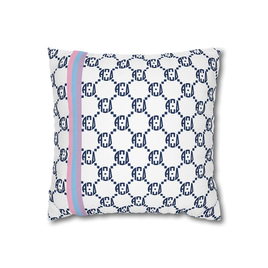 Alpha Xi Delta Print Throw Pillow Cover - Ivy Society