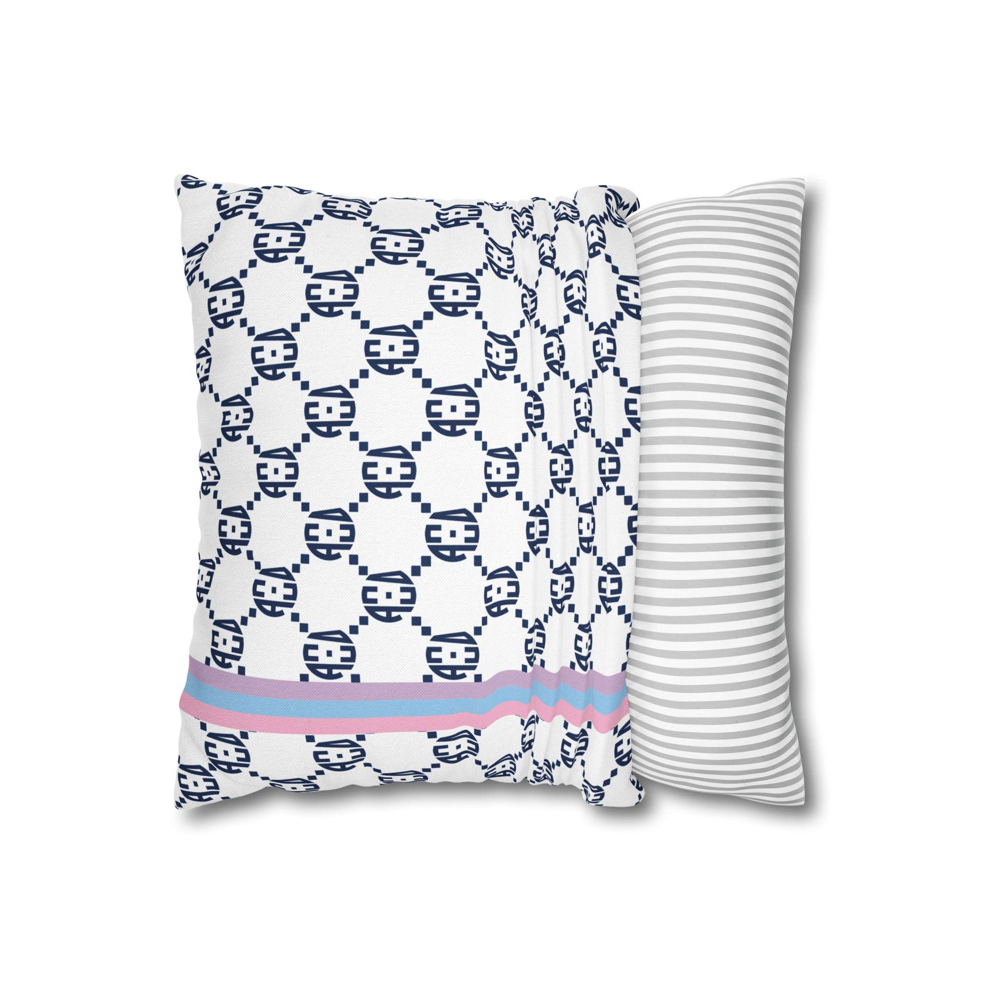 Alpha Xi Delta Print Throw Pillow Cover - Ivy Society