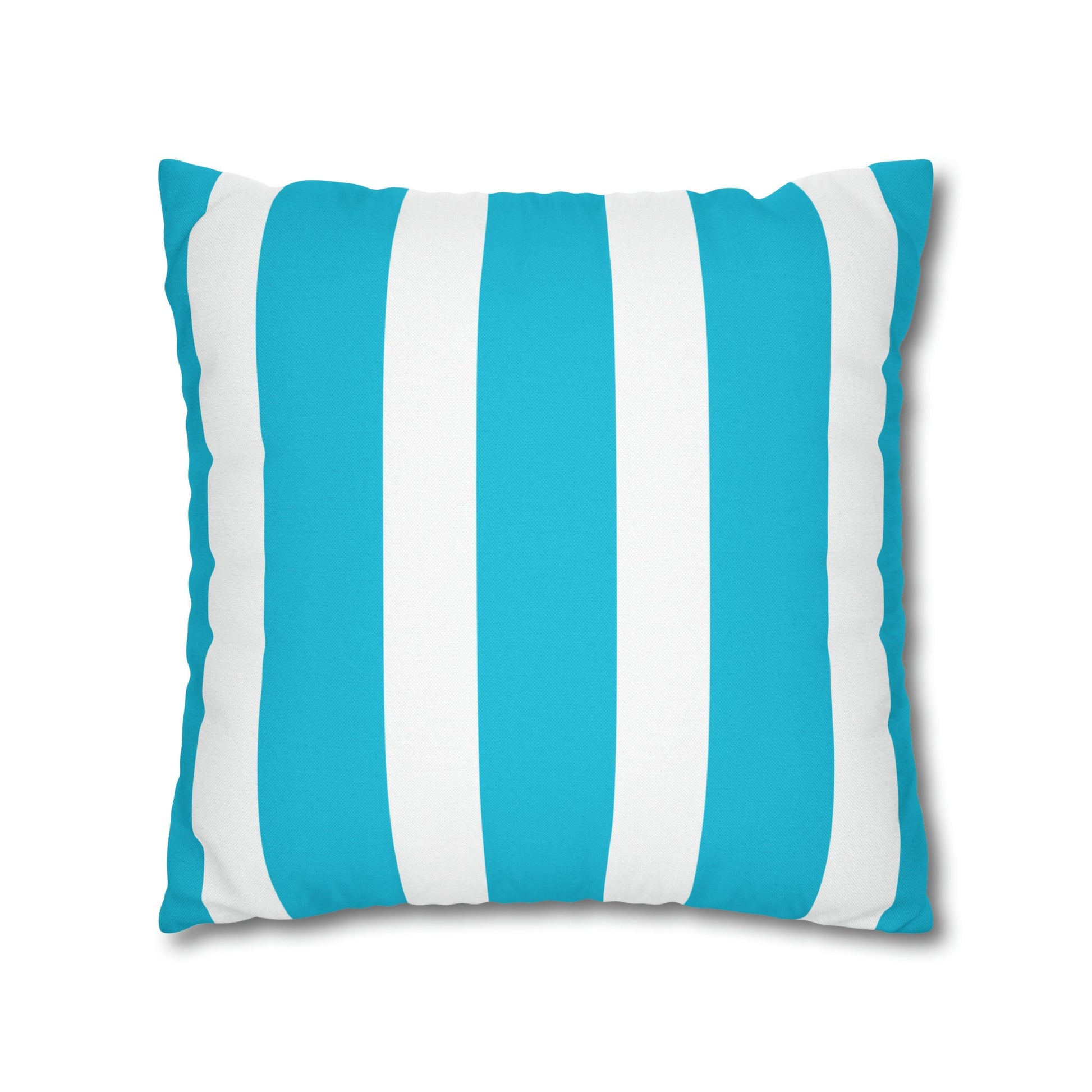 Delta Delta Delta Personalized Dolphin Stripe Pillow Cover - Ivy Society
