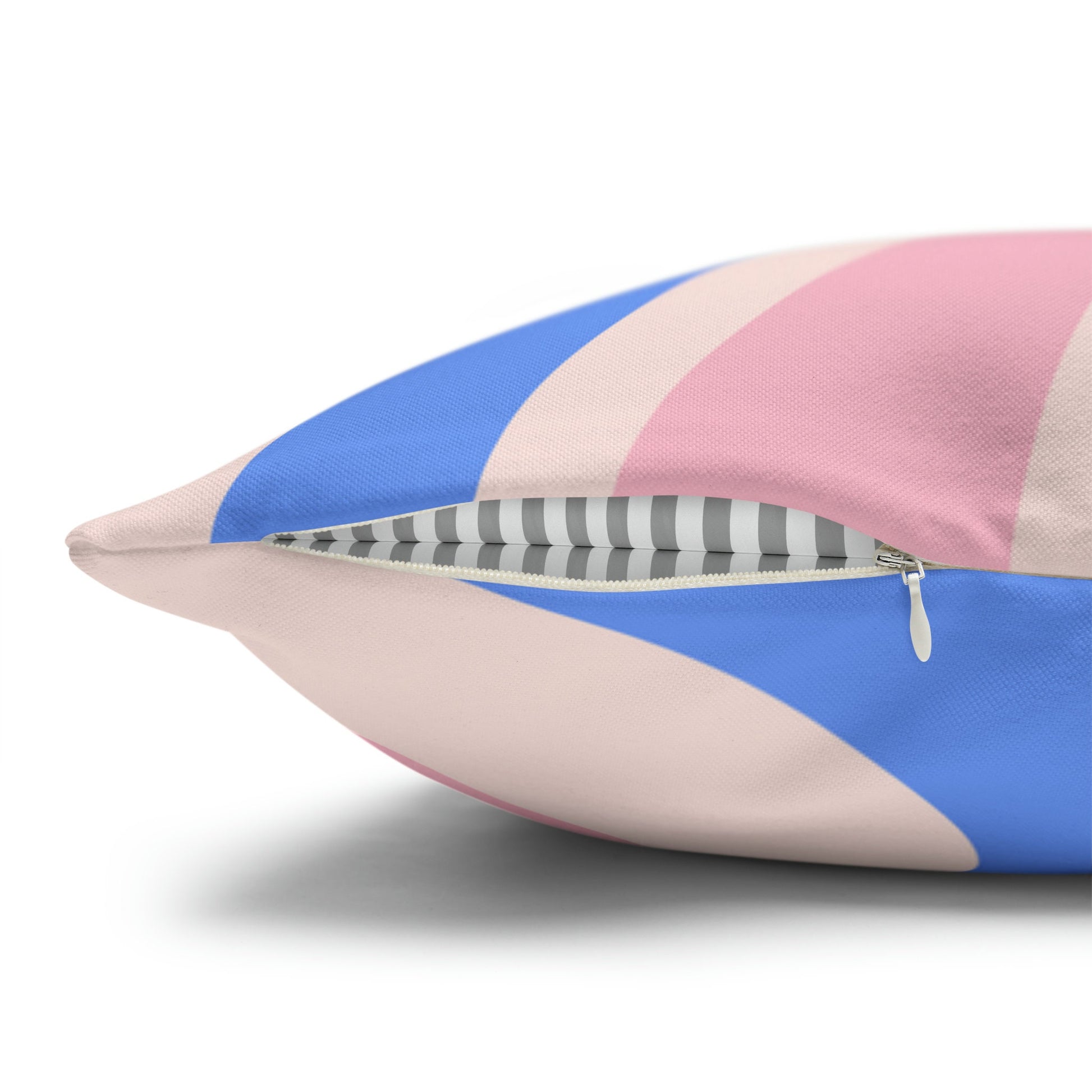 Delta Gamma Wavy Throw Pillow Cover - Ivy Society