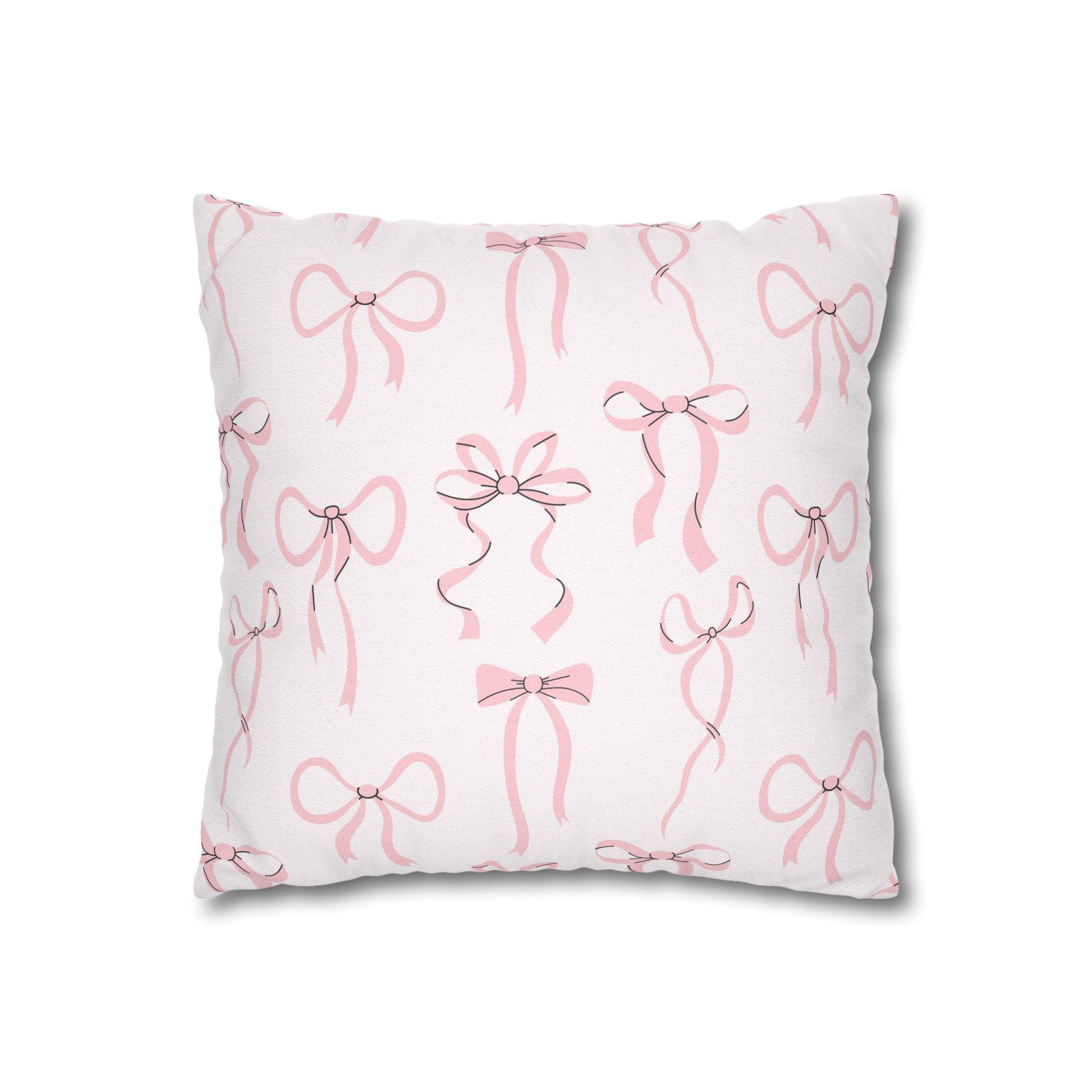Gamma Phi Beta Personalized Bow Throw Pillow Cover - Ivy Society