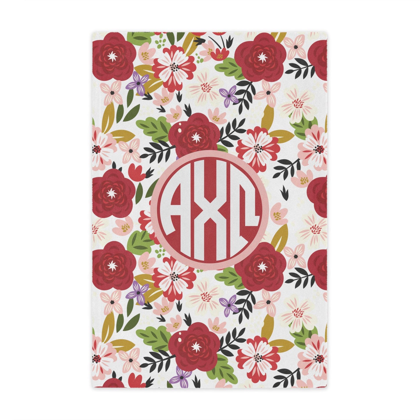 Alpha Chi Omega Floral Blanket - Ivy Society