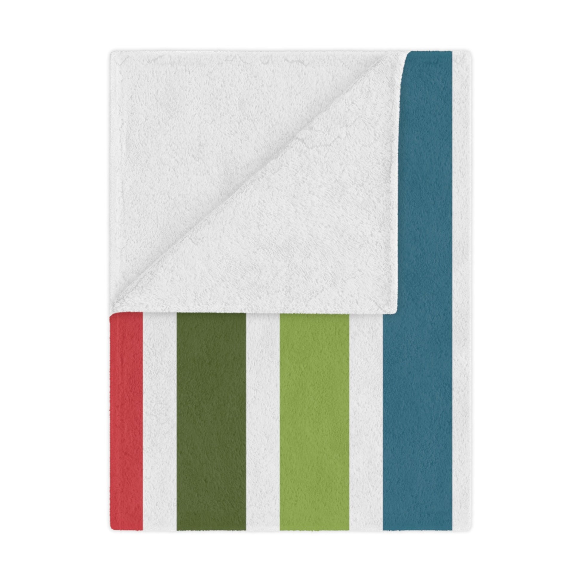Alpha Chi Omega Personalized Striped Blanket - Ivy Society