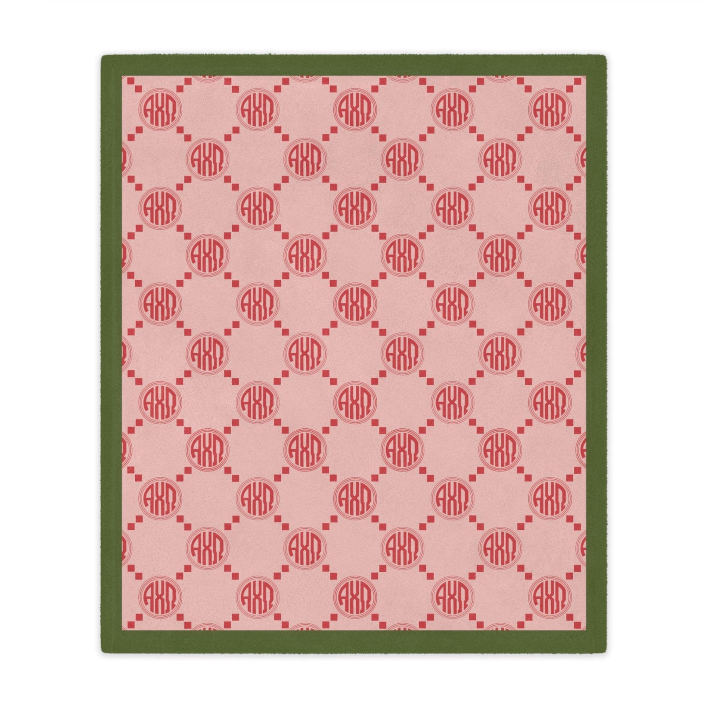 Alpha Chi Omega Print Blanket - Ivy Society