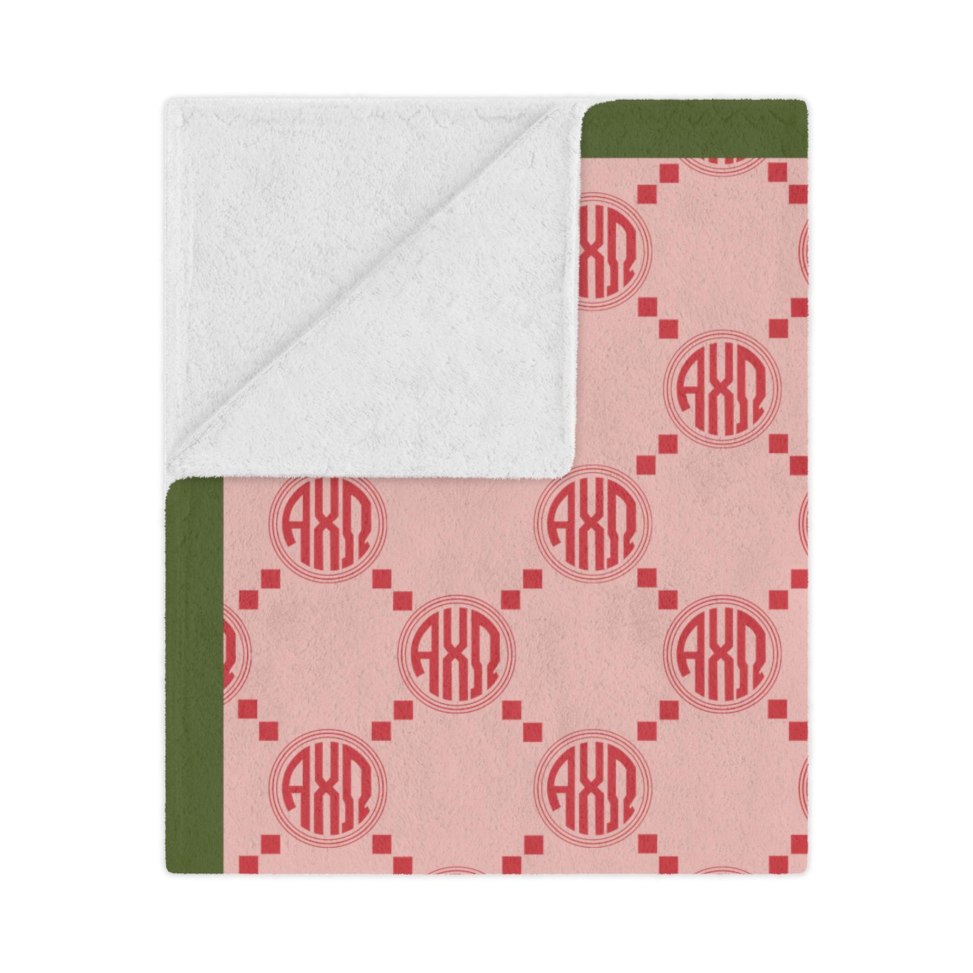 Alpha Chi Omega Print Blanket - Ivy Society
