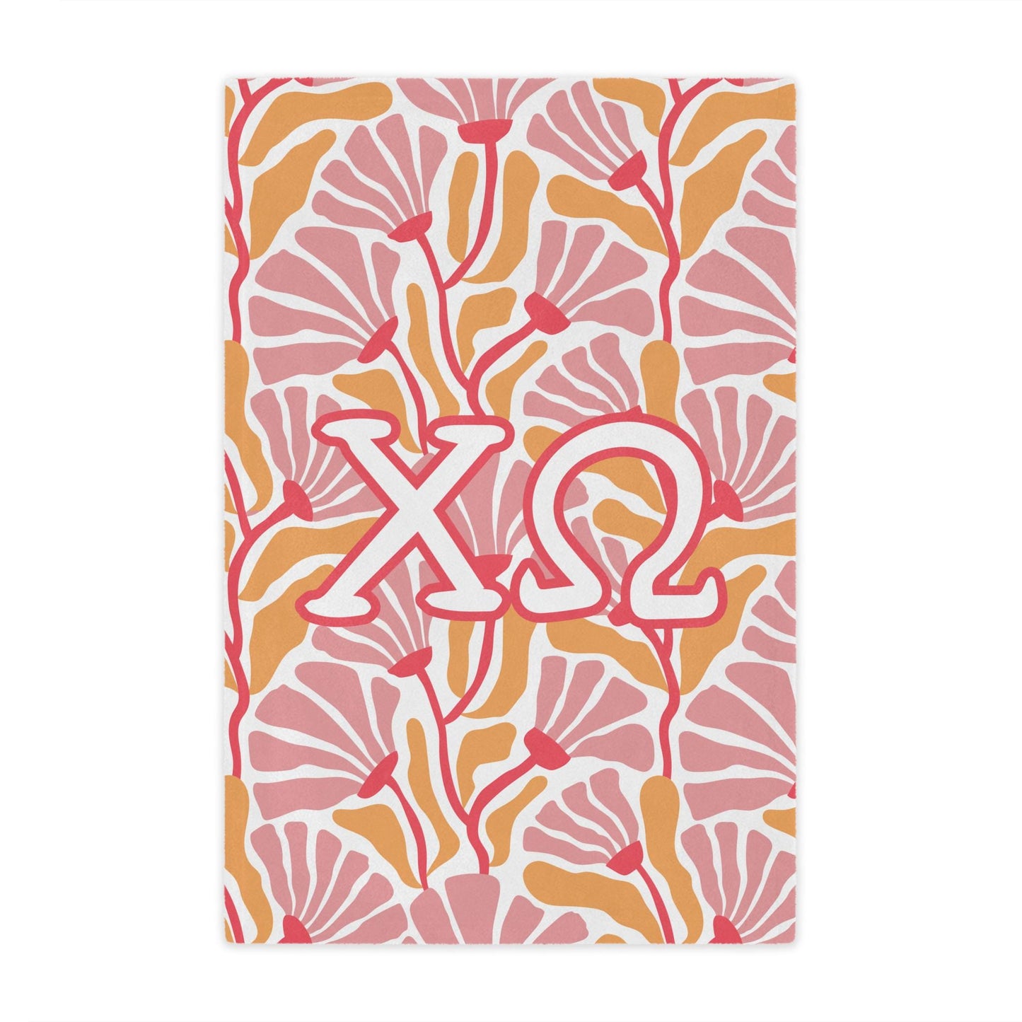 Chi Omega Floral Blanket - Ivy Society