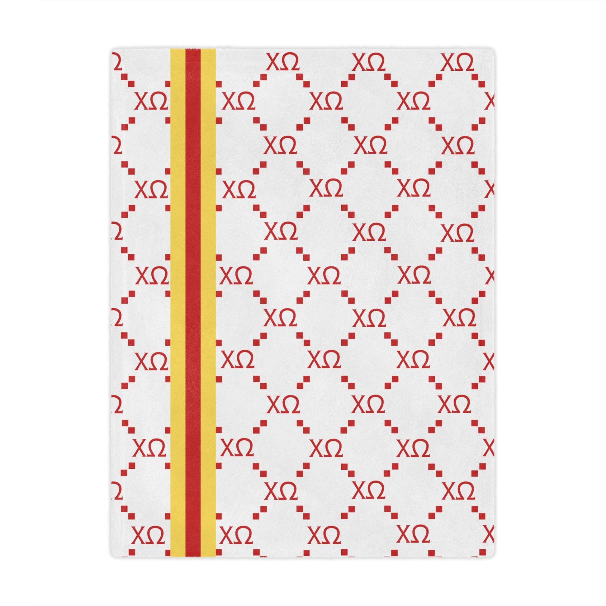 Chi Omega Print Sorority Blanket - Ivy Society