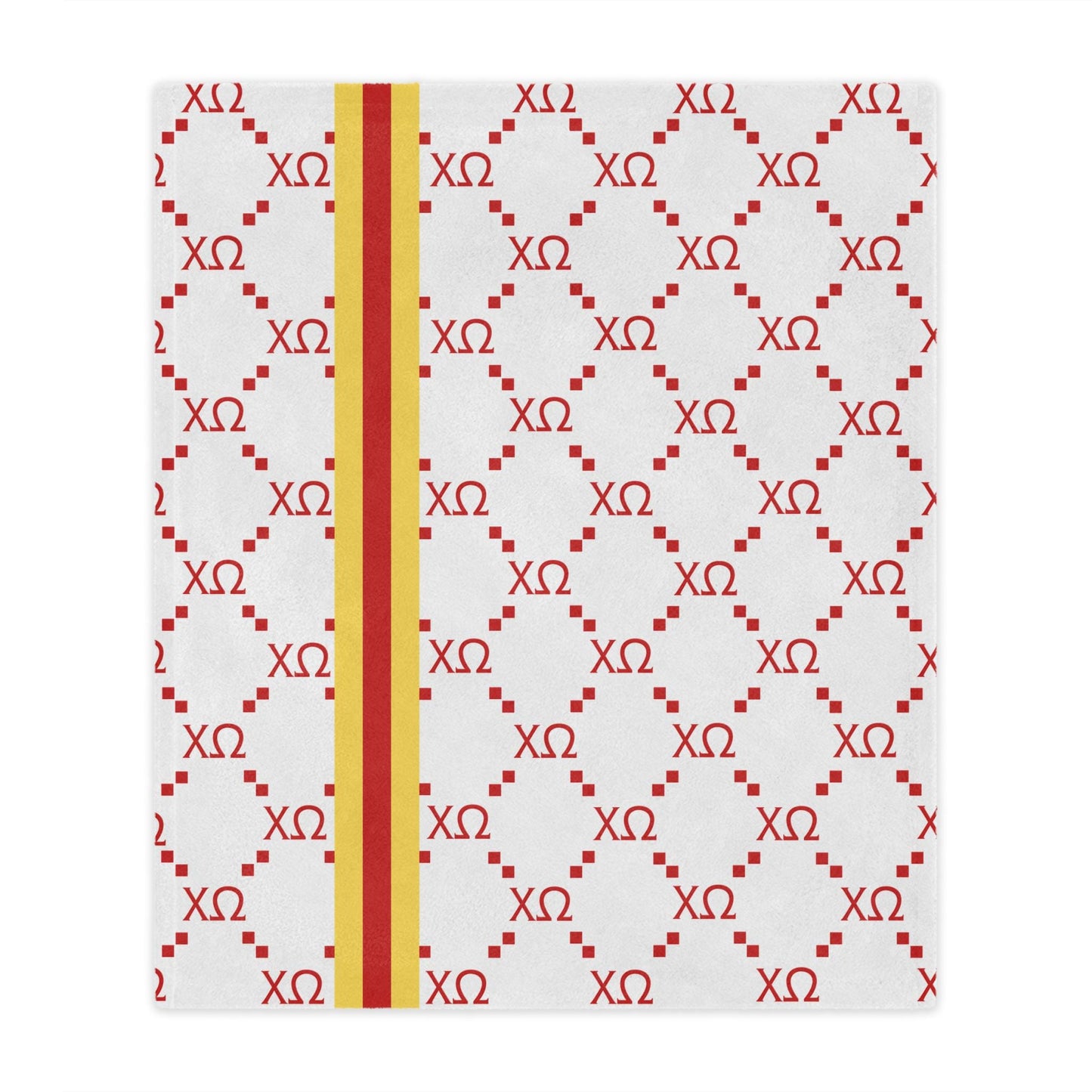 Chi Omega Print Sorority Blanket - Ivy Society