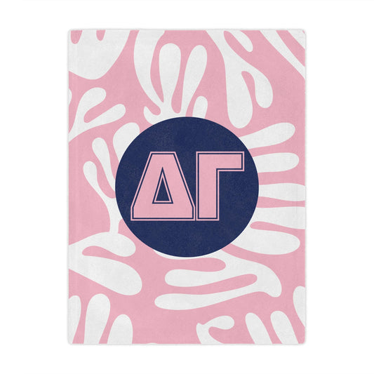 Delta Gamma Floral Sorority Blanket - Ivy Society