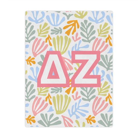 Delta Zeta Floral Blanket - Ivy Society