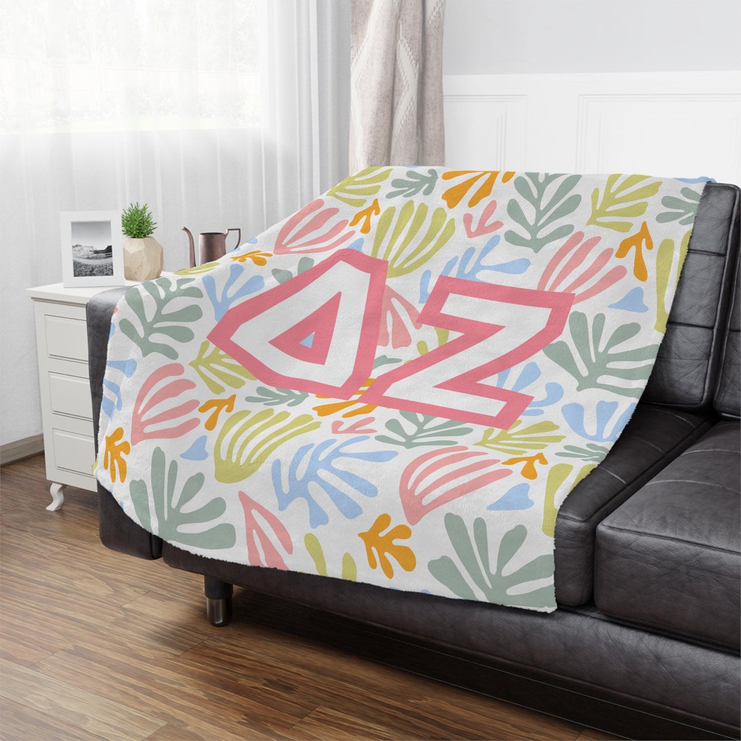Delta Zeta Floral Blanket - Ivy Society