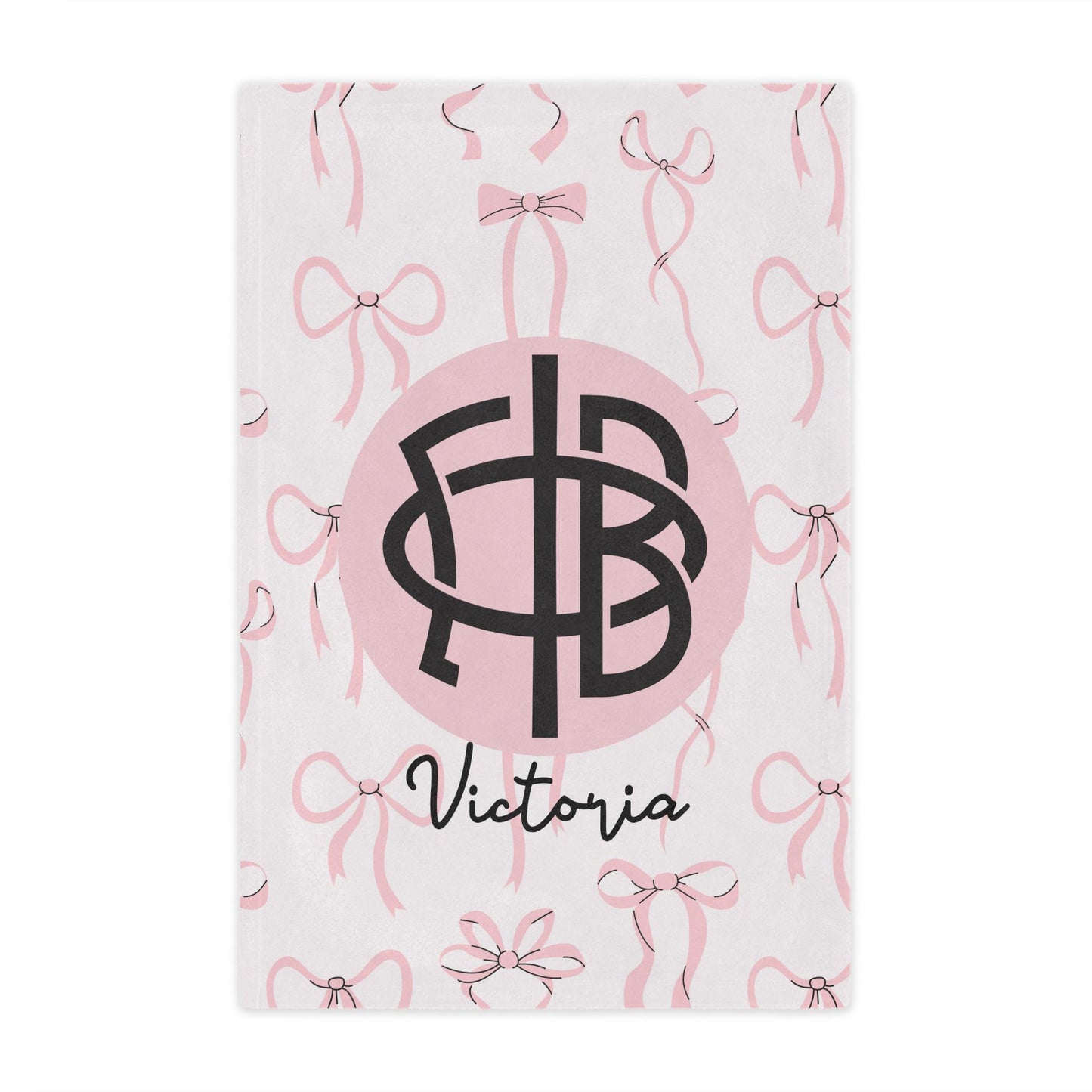 Gamma Phi Beta Personalized Bow Blanket - Ivy Society