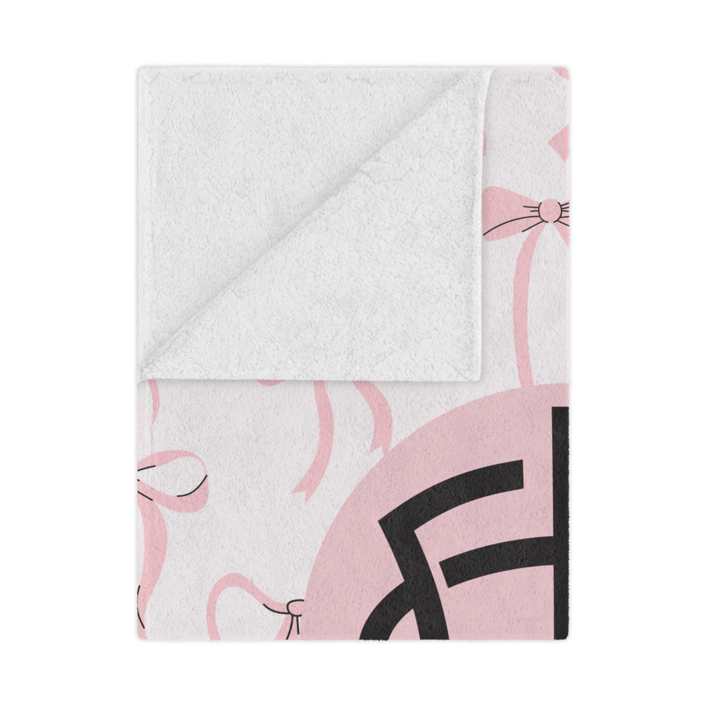 Gamma Phi Beta Personalized Bow Blanket - Ivy Society