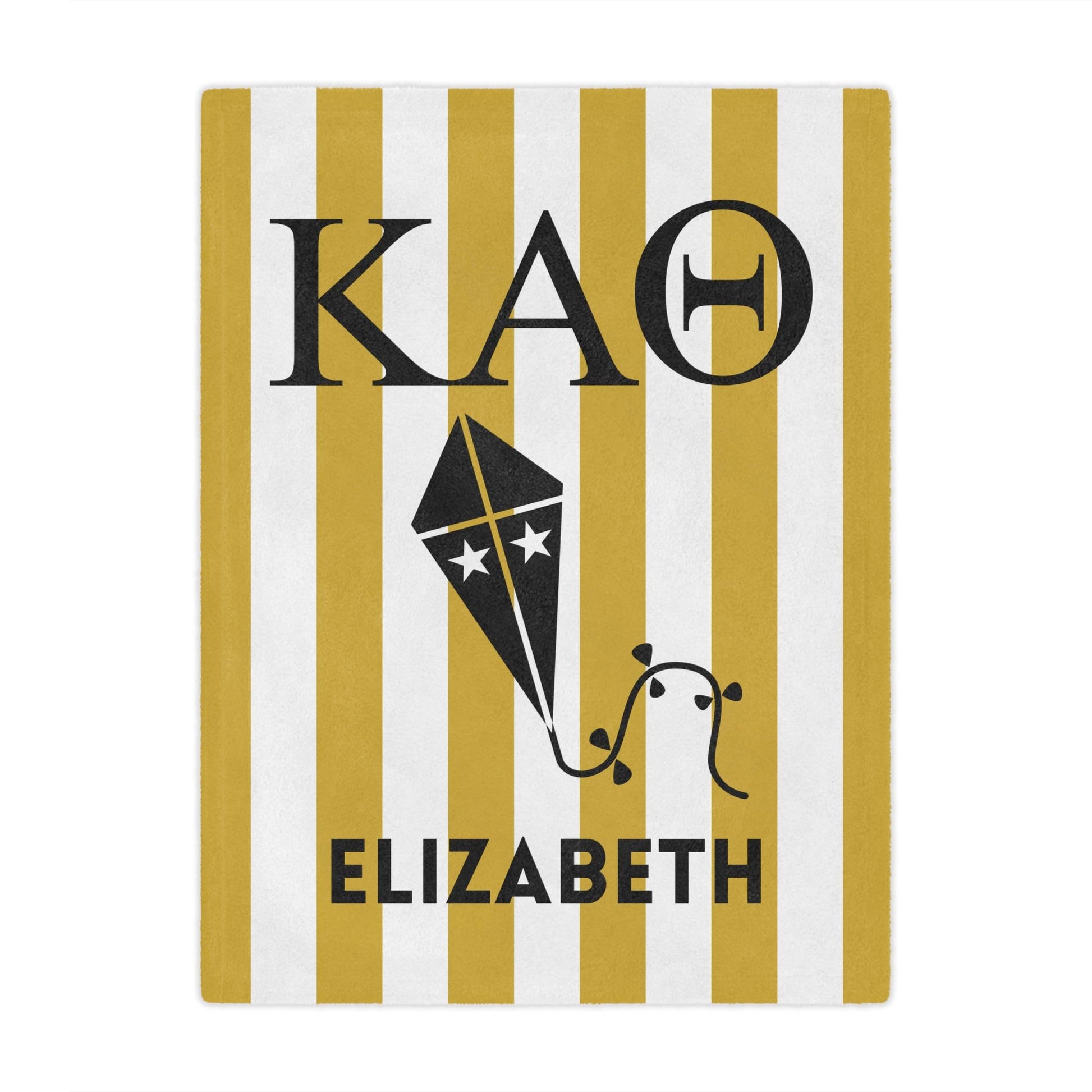 Kappa Alpha Theta Personalized Kite Blanket - Ivy Society